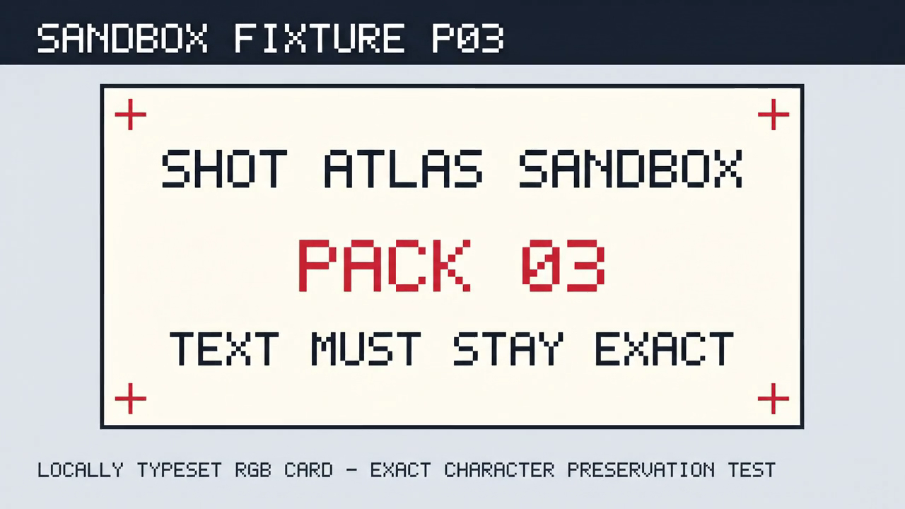 Animate a slow push-in on an exact text card