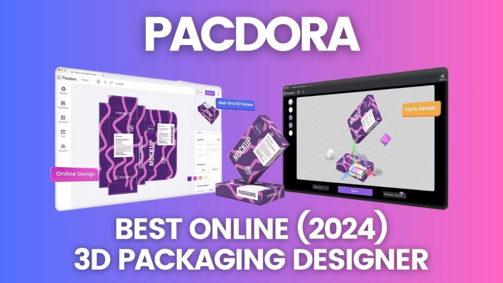 Pacdora 3D Packaging Online