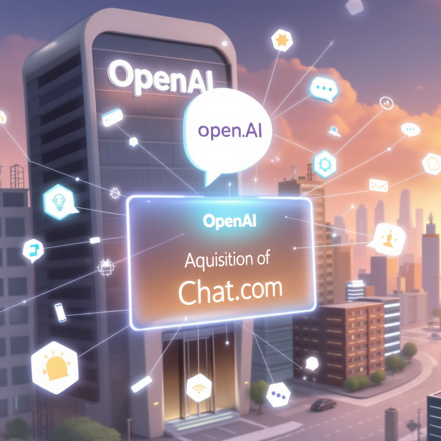 OpenAI Acquires Chat.com: A Strategic Leap in the AI Domain - Kingy AI