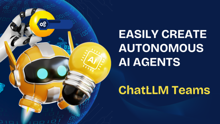 Navy and Yellow Modern AI Service Facebook Cover editorial image