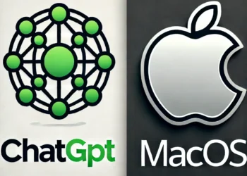 Mac and ChatGPT logo
