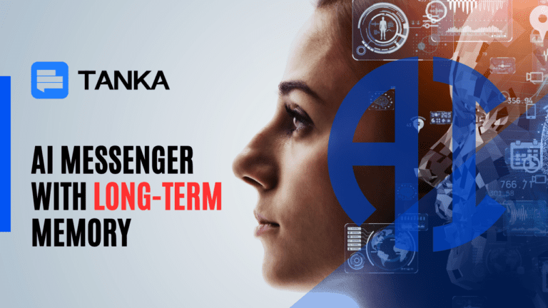 world first ai messenger editorial image