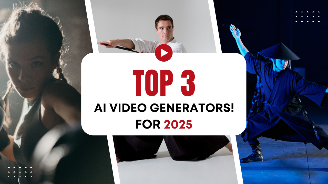 The Top 3 AI Video Generators of 2025: A Comprehensive Guide