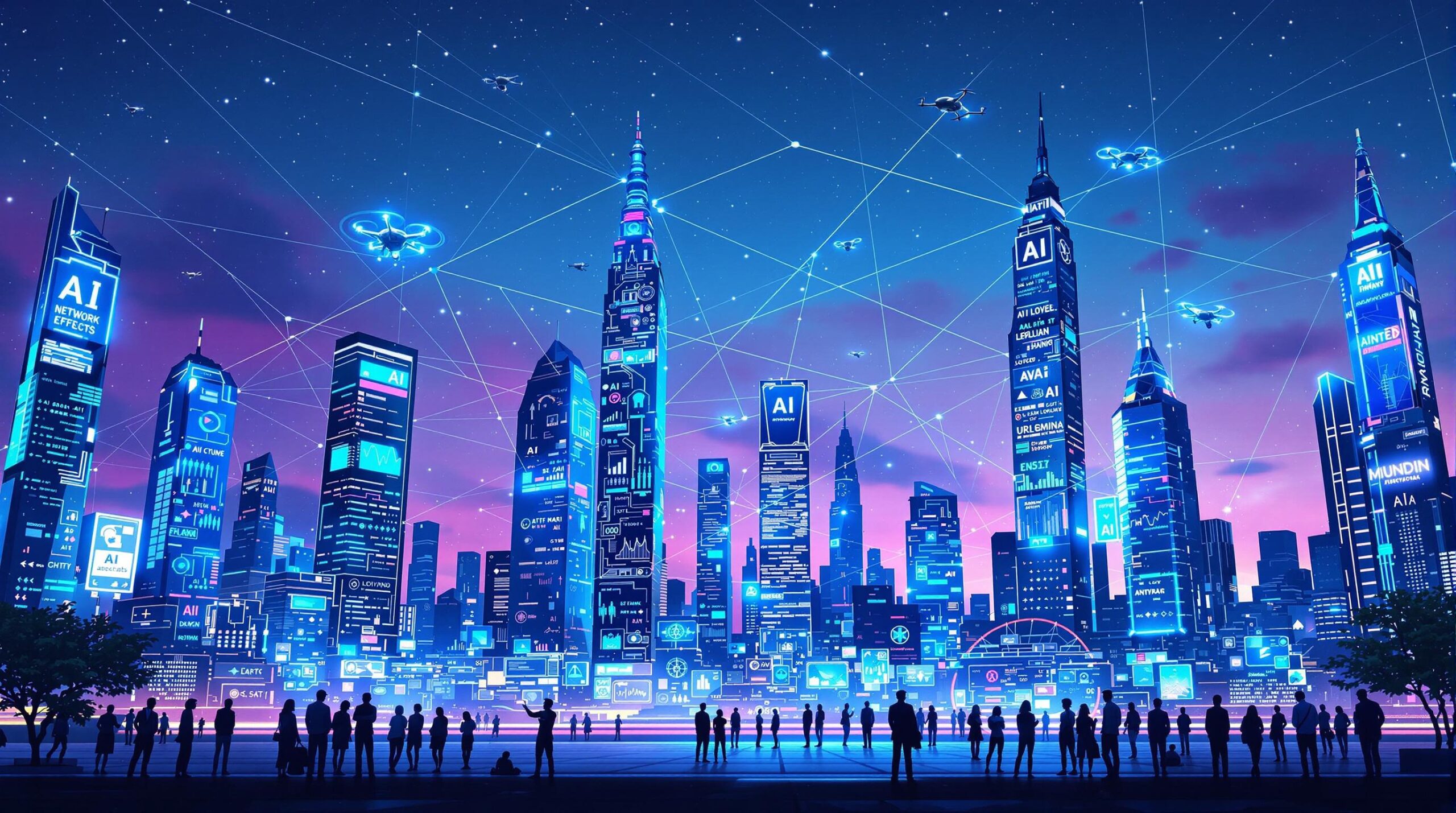 Network Effects and Artificial Intelligence: Pioneering a New Era of Digital Innovation