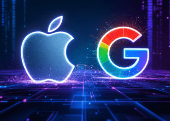 Brand logo Apple and Google
