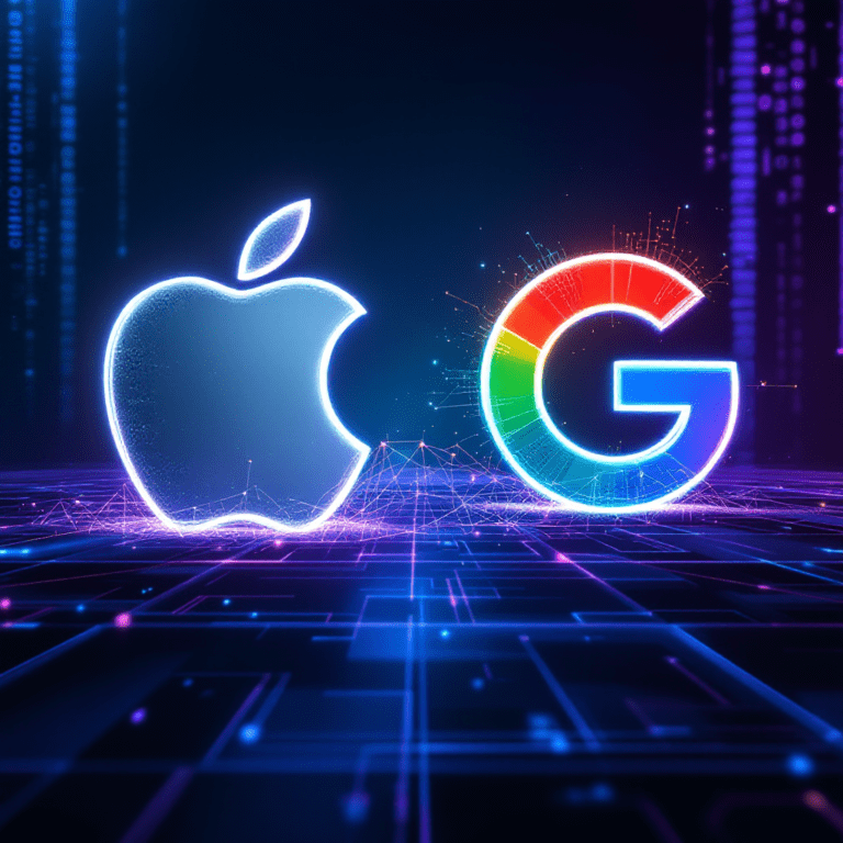Brand logo Apple and Google