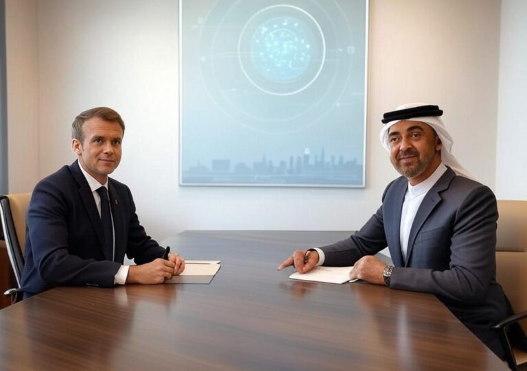 France - UAE AI venture