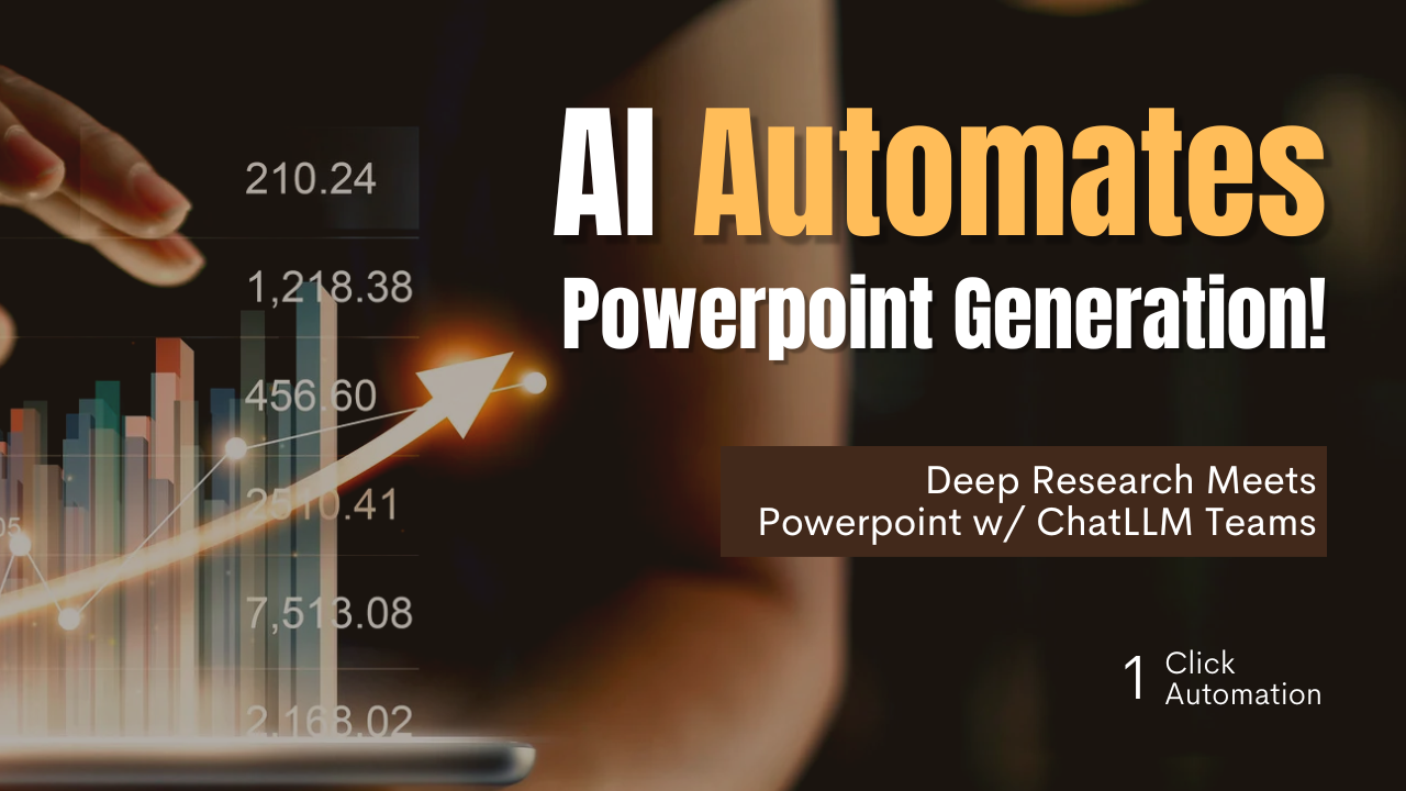 Revolutionizing Presentations: ChatLLM Teams Unveils Cutting-Edge Automated PowerPoint Generation