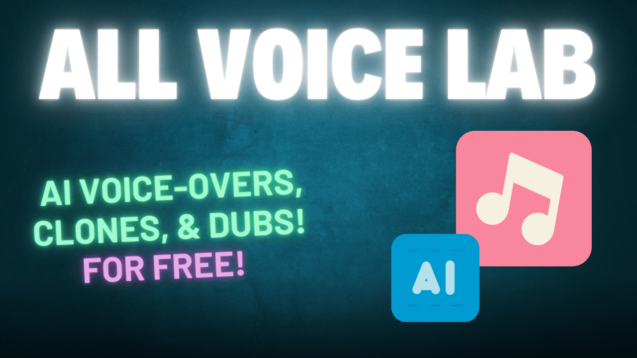 All Voice Lab: The Ultimate AI Voice Toolbox for Content Creators