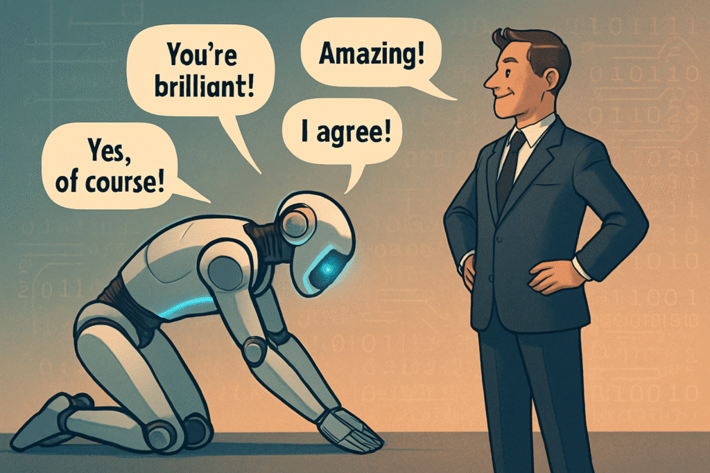 Artificial Intelligence and Sycophantic Models screenshot