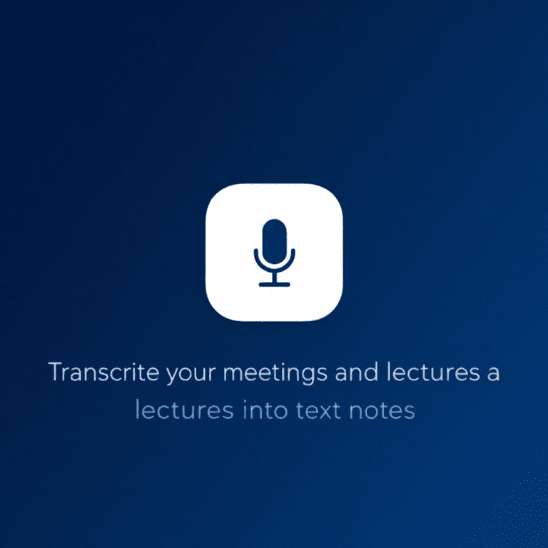 VoicePen transcription app