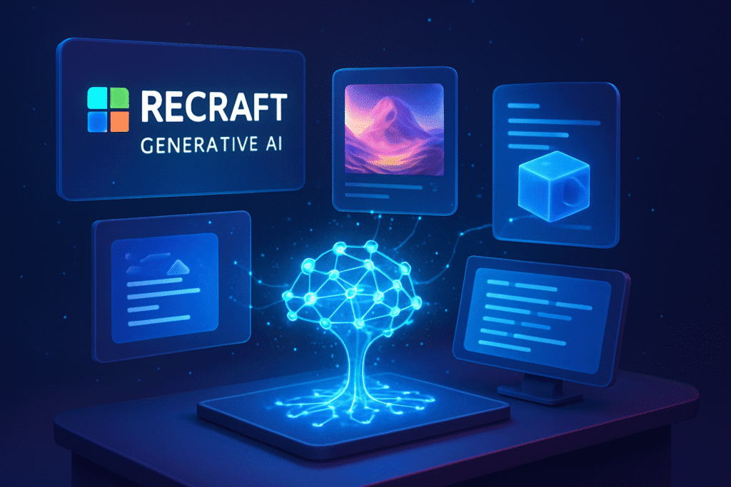 Recraft AI - Top AI VIdeo and AI Image Generator (2025) screenshot