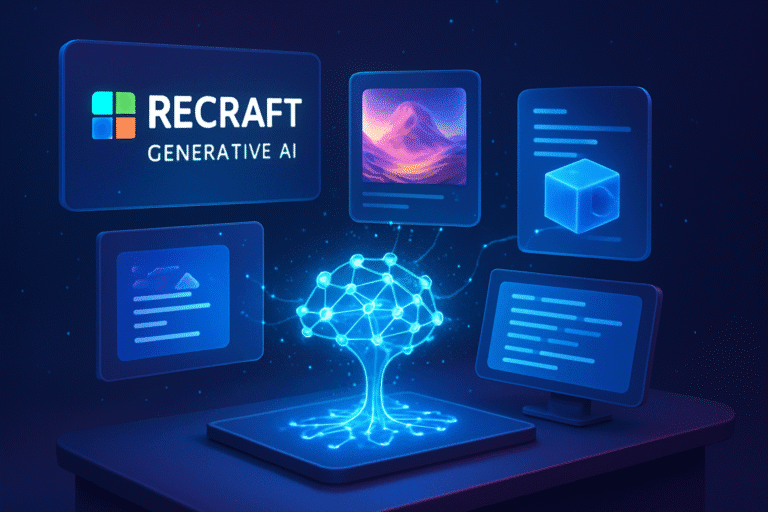 Recraft AI - Top AI VIdeo and AI Image Generator (2025) screenshot