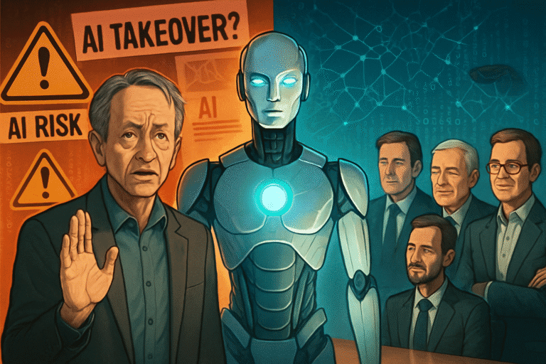 The AI Takeover: Geoffrey Hinton's Warning and Why Tech Leaders Are Divided screenshot