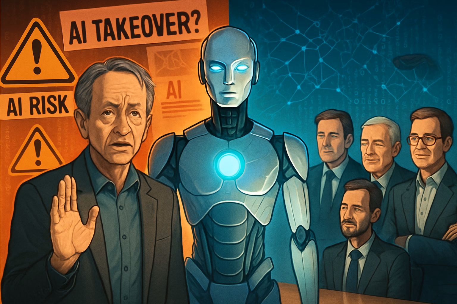 The AI Takeover: Geoffrey Hinton’s Warning and Why Tech Leaders Are Divided