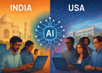 Comparing AI Users in the USA and India: The Ascent of a Global AI Leader