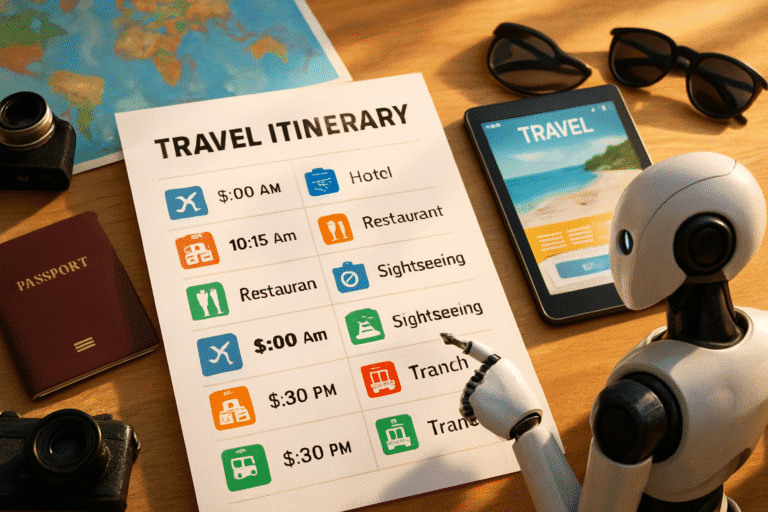 AI-Powered Travel Planning screenshot