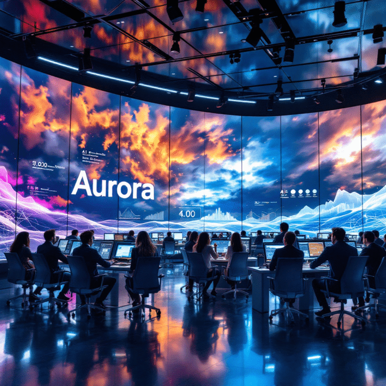 Microsoft Aurora AI weather forecasting