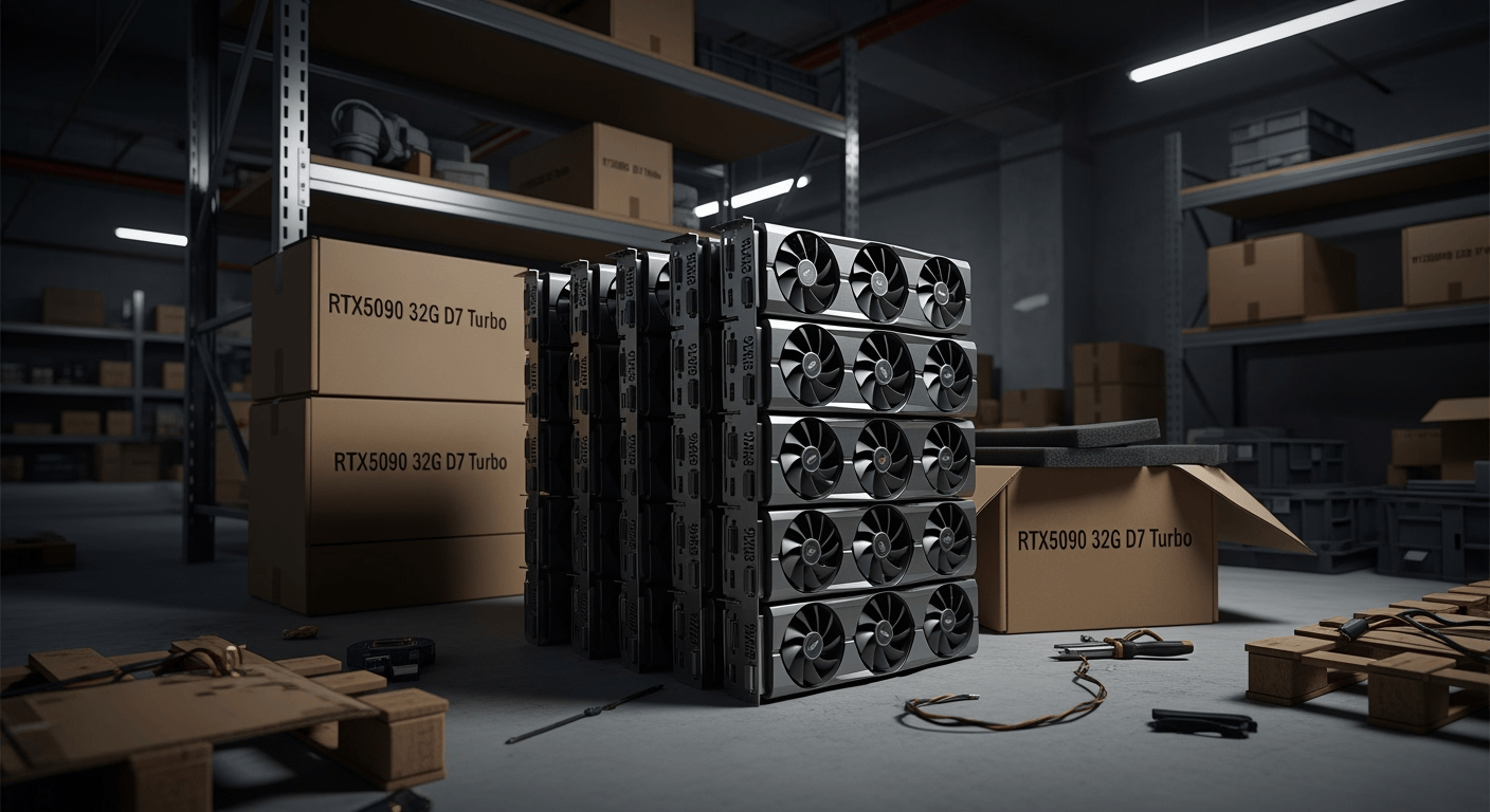 RTX 5090 blower GPU