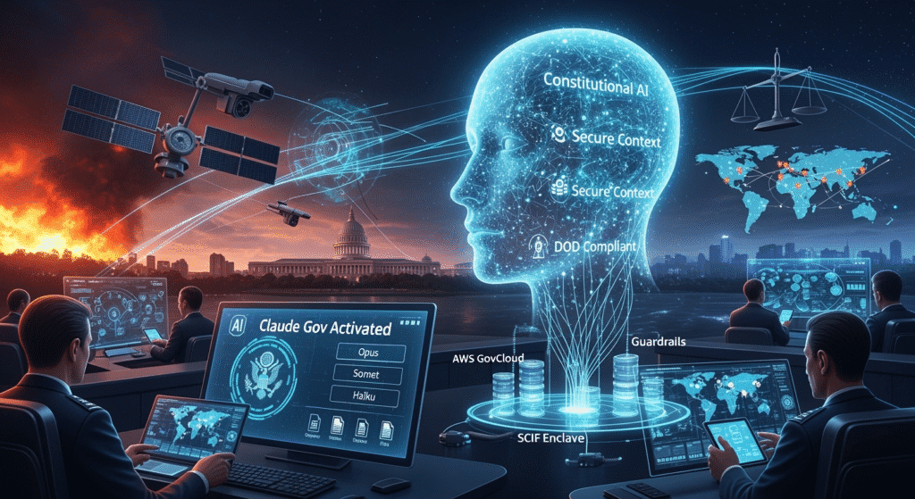 Anthropic Claude Gov AI