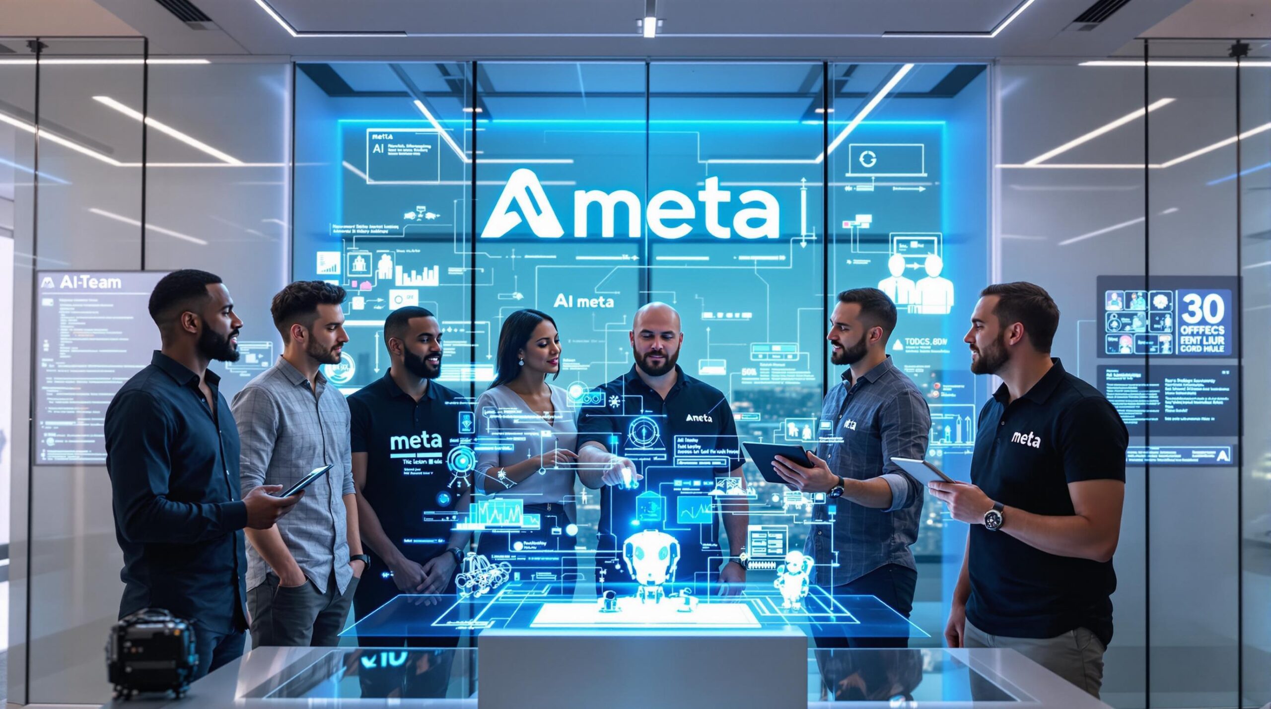 Inside Meta’s Ambitious AI Battle: How Mark Zuckerberg’s Elite A-Team Aims to Close the Gap in Artificial Intelligence