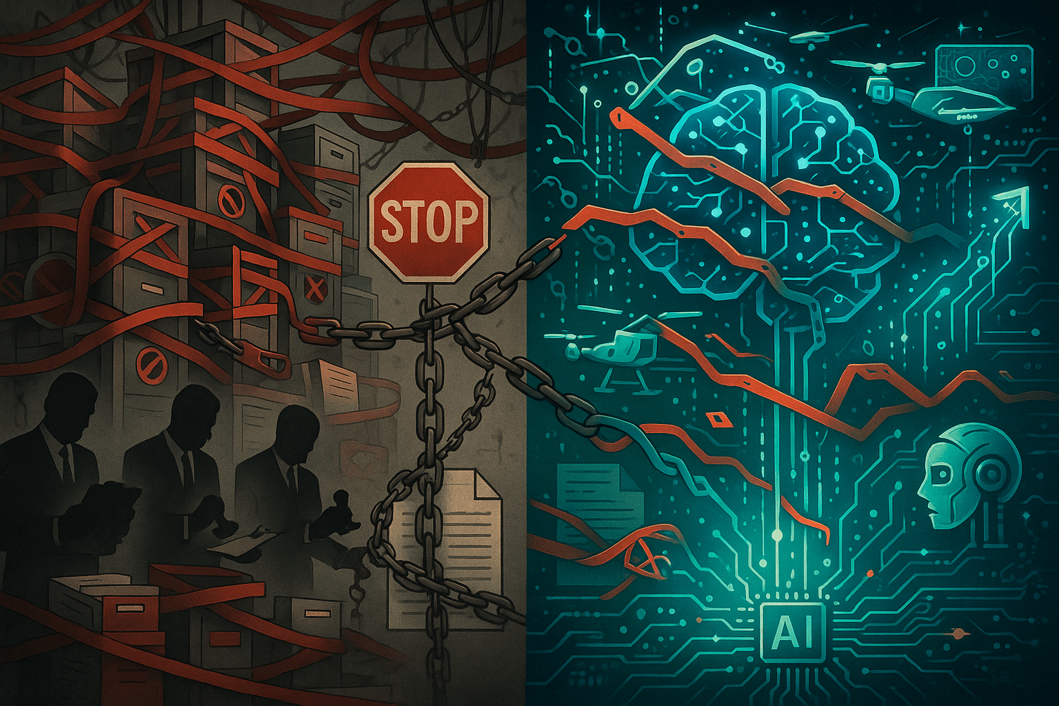 Bureaucracy and AI: Is Bureaucracy Killing the AI Industry?