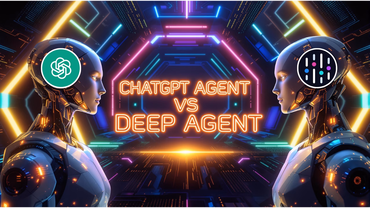 ChatGPT Agent vs. DeepAgent: A Hands-On Showdown of Next-Gen AI Agents