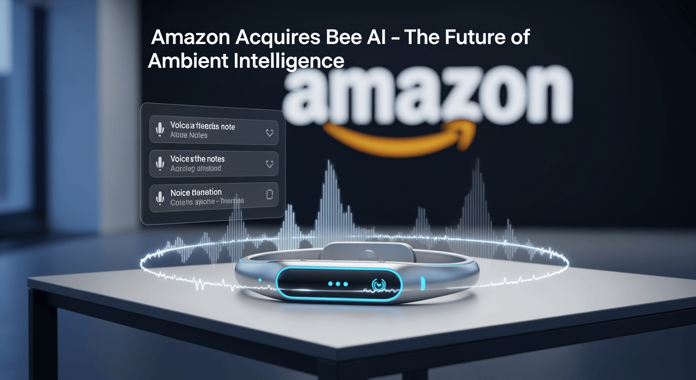 Amazon Acquires Bee AI: A Strategic Move Into Ambient Intelligence