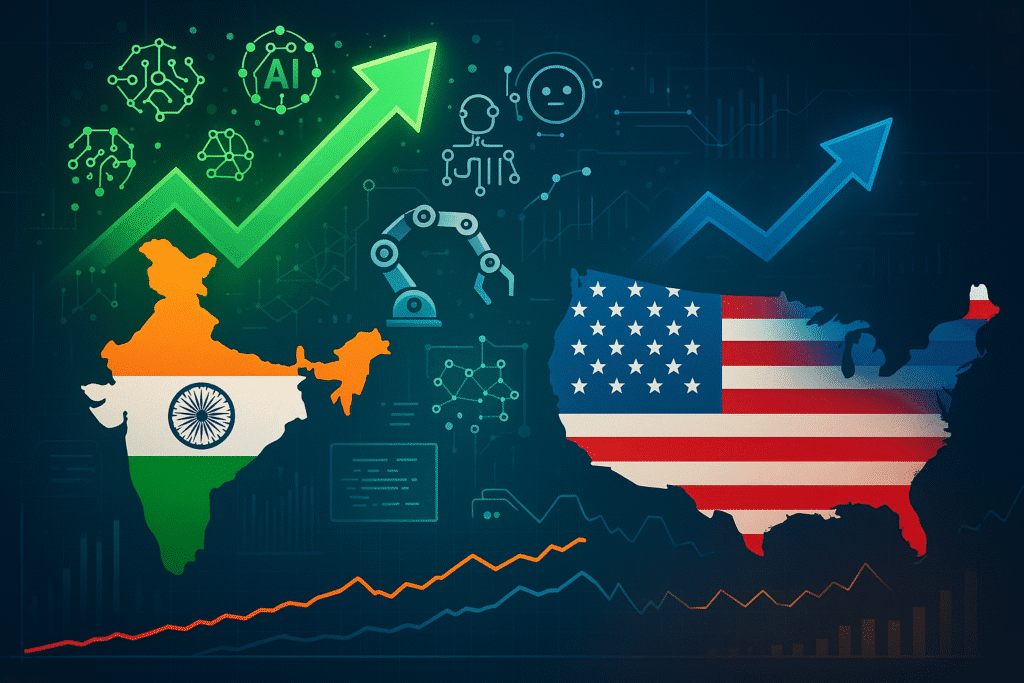 India vs USA for AI users
