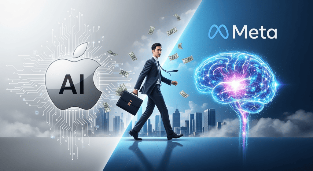 Meta Hires Apple AI Chief