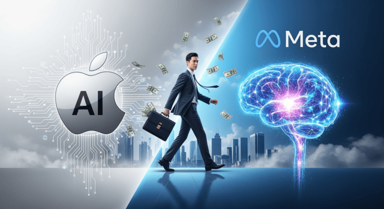 Meta Hires Apple AI Chief