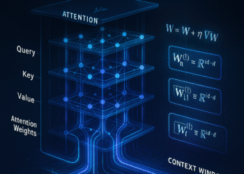 Learning without training: The implicit dynamics of in-context learning