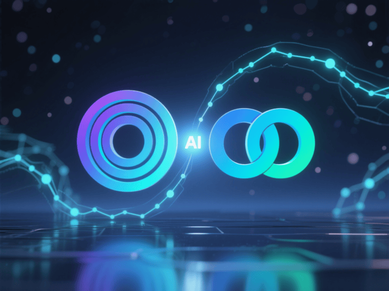 A sleek digital illustration showing Apple’s Siri icon merging with Google’s Gemini logo, set against a futuristic glowing background. The image symbolizes a partnership in artificial intelligence, with abstract neural network patterns connecting the two logos, representing the fusion of innovation, technology, and competition in the AI landscape.
