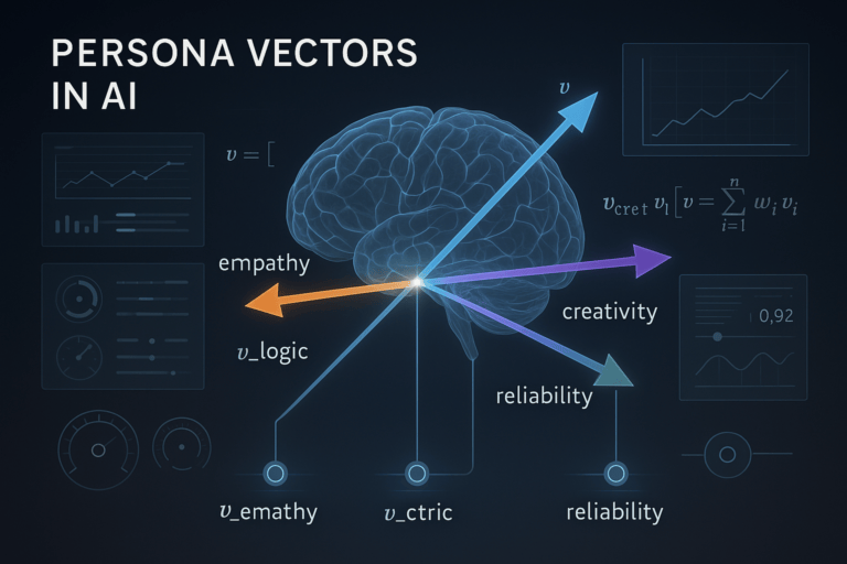 Persona vectors: Monitoring and controlling character traits in language screenshot
