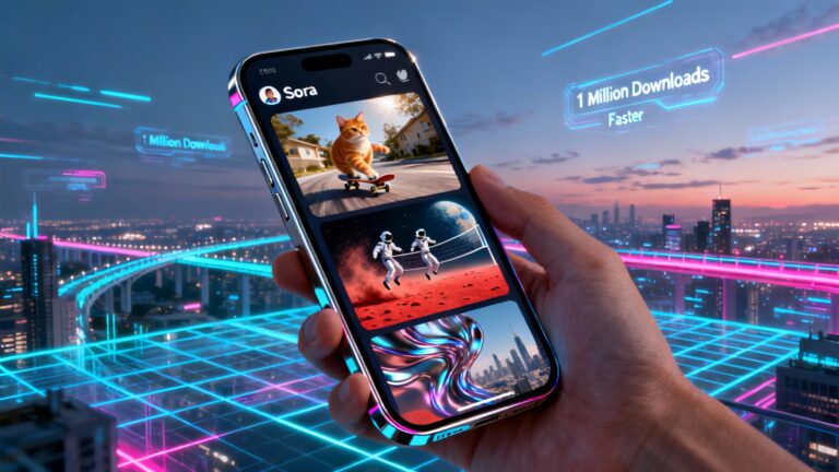 OpenAI Sora 1 million downloads