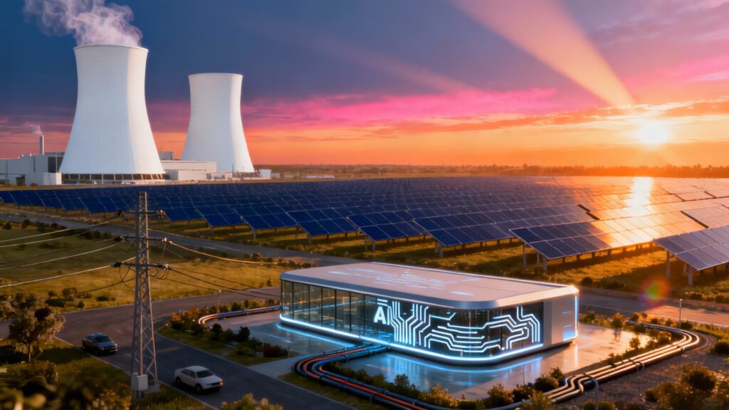 nuclear power for AI data centers
