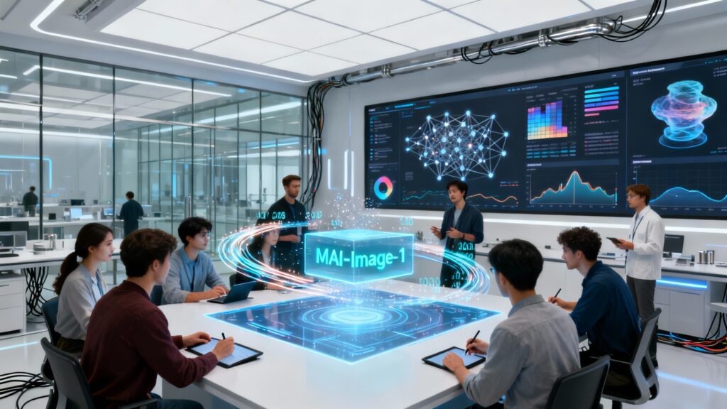 Microsoft MAI-Image-1 AI image generator