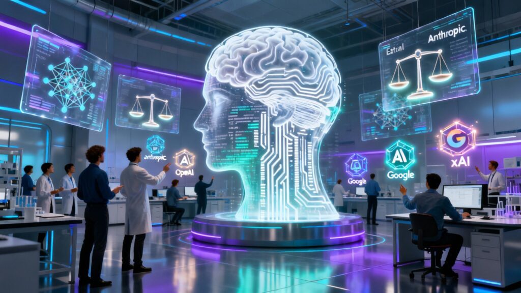 AI model specification stress testing