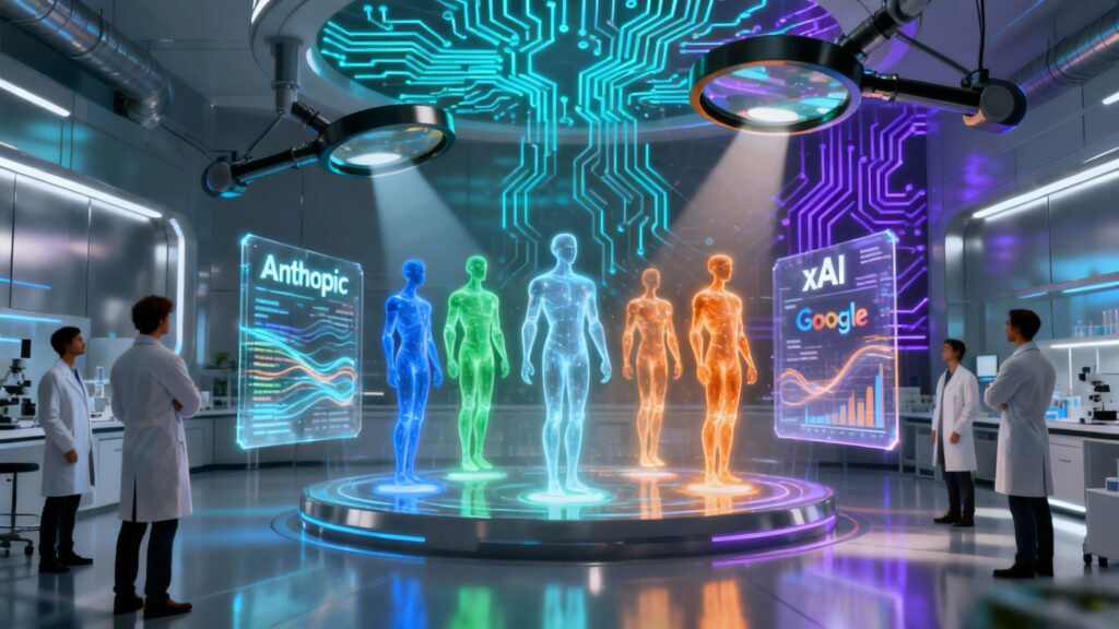 AI model specification stress testing