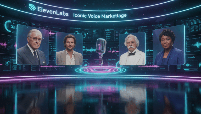 ElevenLabs Iconic Voice Marketplace