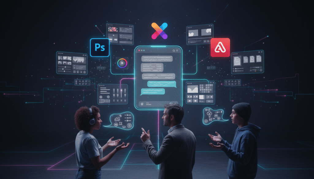 Adobe Photoshop Express and Acrobat in ChatGPT