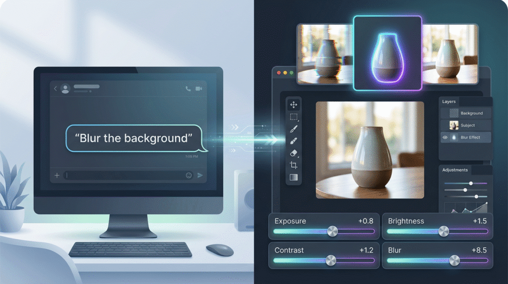 Adobe Photoshop Express and Acrobat in ChatGPT