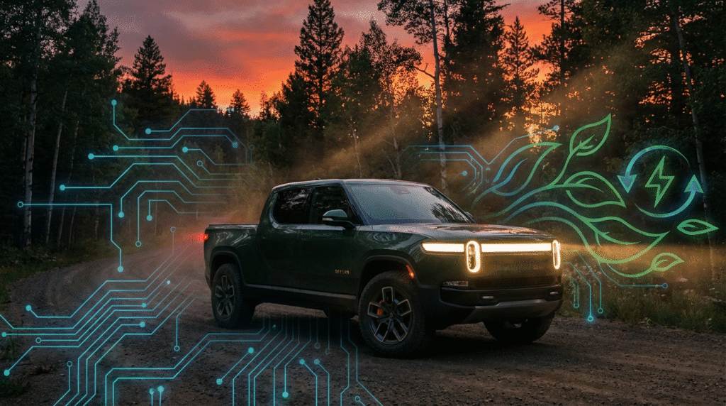 Rivian AI autonomous driving