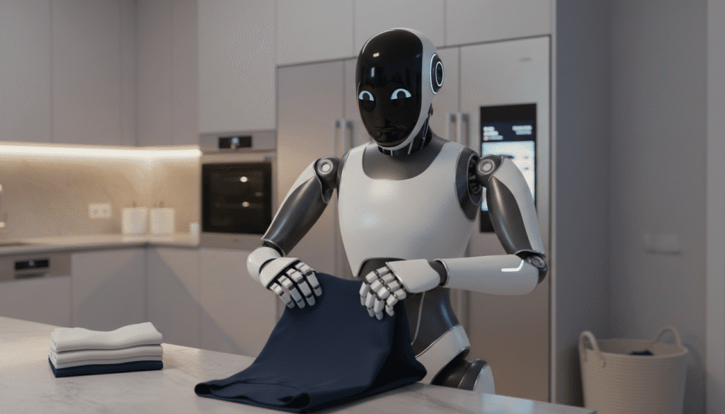 LG CLOiD home robot (image is not the actual LG Cloid Robot)