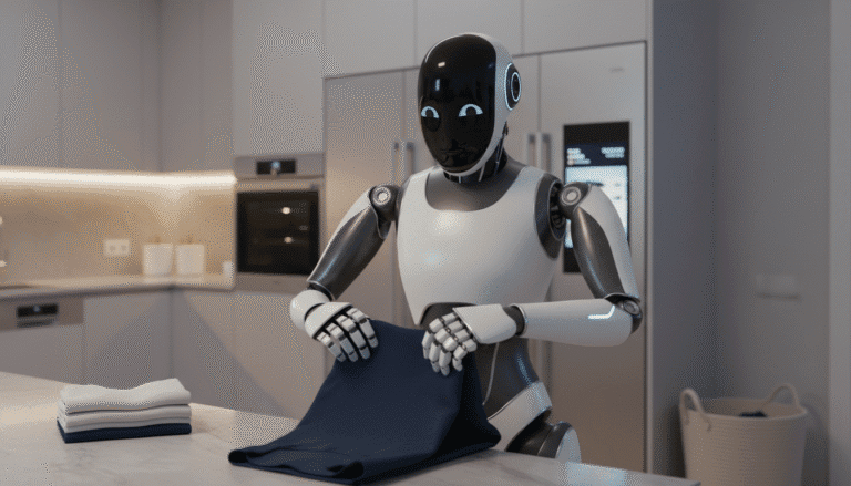 LG CLOiD home robot (image is not the actual LG Cloid Robot)