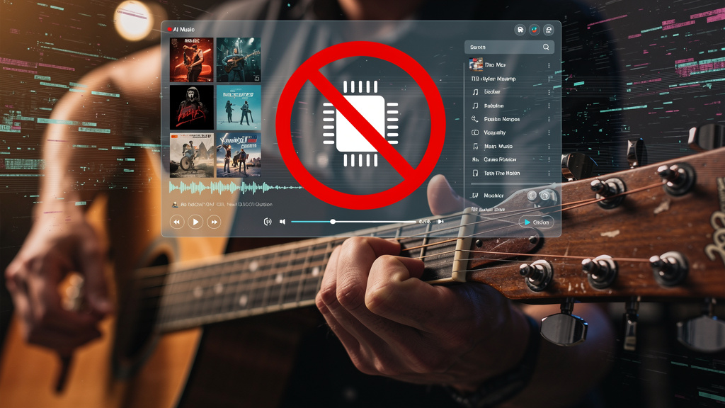 Bandcamp bans AI music