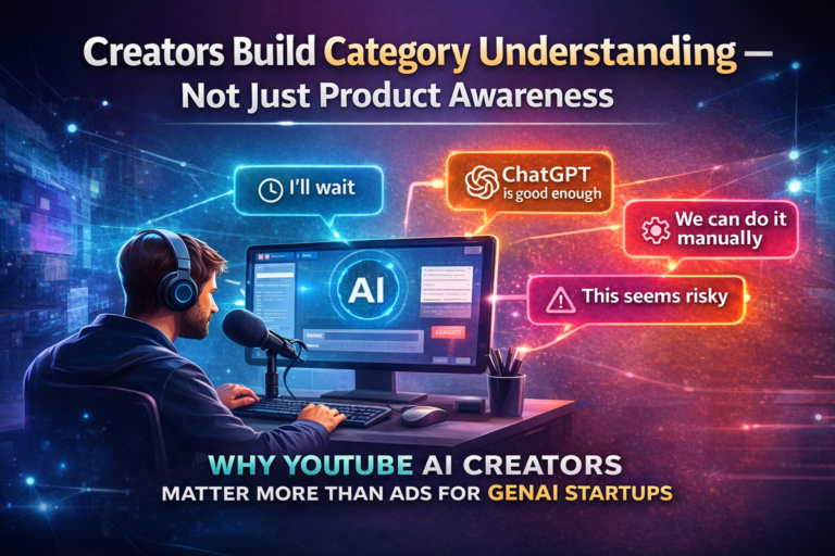 Creators Build Category Understanding — and That’s Why They screenshot