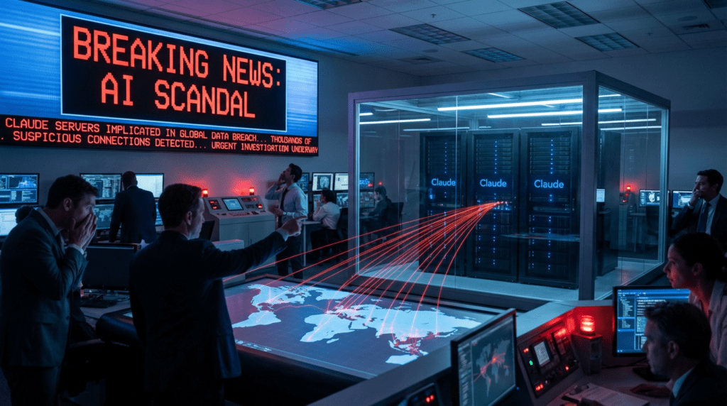 Anthropic Claude AI theft allegations