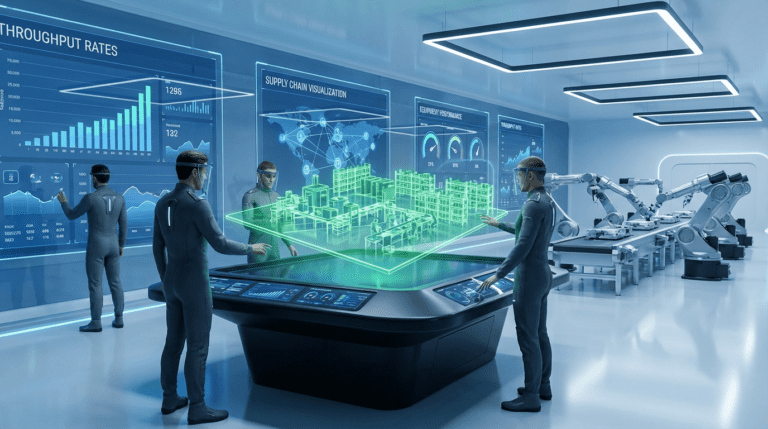 AI in manufacturing digital twins