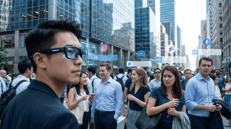 Meta smart glasses facial recognition